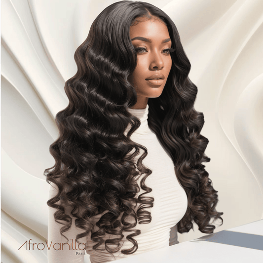 Extensions de tissage bouclées rebondissantes