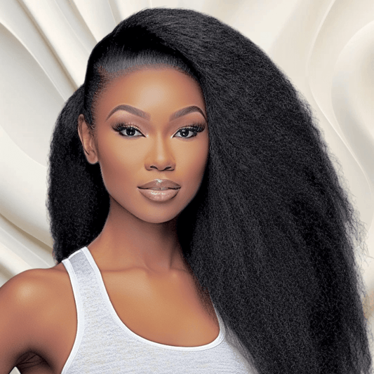 Perruque Lace - Afro Lissé / Kinky Straight - AfroVanilla