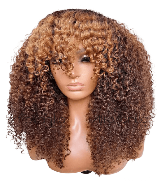 Perruque Lace Colorée - Bouclé Curly 3A/3B
