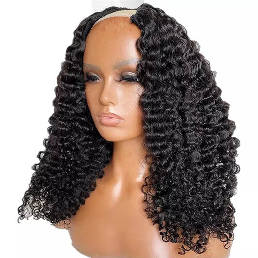 Perruque en U Part - Curly Bouclé 3C/4A
