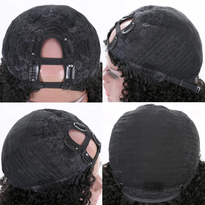 Perruque en U Part - Kinky Curly 4B - AfroVanilla